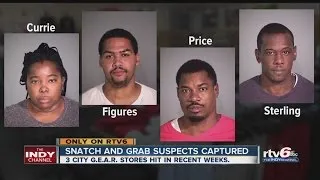 Snatch-and-grab suspects captured