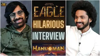 Eagle with Hanuman | Full Interview | Ravi Teja | Teja Sajja |Prasanth Varma