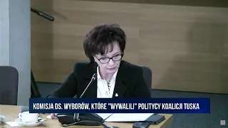 Elżbieta Witek odpowiada na pytania komisji ds. wyborów korespondencyjnych | TV Republika