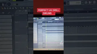 How to make BOUNCY UK Drill Drums (FL STUDIO TUTORIAL 2022) #shorts
