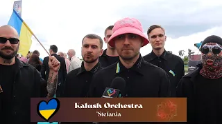 Kalush Orchestra - Stefania | Turquoise Carpet | Ukraine | #Eurovision 2022