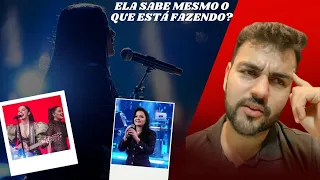 REAGINDO A MARAISA CANTANDO - Primeira e Segunda Voz