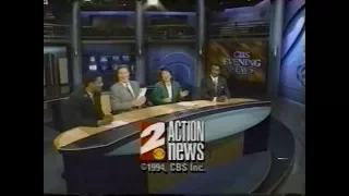 KCBS Action News CBS 2 Los Angeles - News Open & Close (1991-1997)