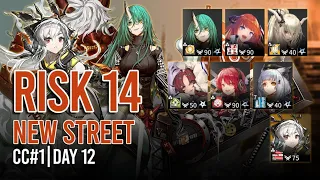 [Arknights] CC#1 Pyrite Day 12 Daily: New Street Lv14 Clear Stream VOD