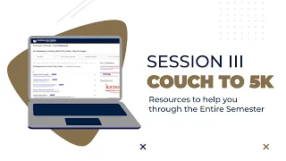 Couch to 5K: Resources to Help you Through the Entire Semester