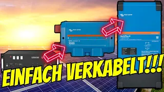 Victron Energy [Multiplus 2] Stromspeicher  anschließen! Mit EM24, Cerbo GX und Pylontech