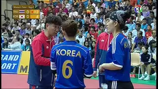 [THA-KOR] 30th King's Cup Sepak Takraw Women's Team A Set1