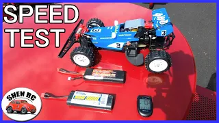 Tamiya HotShot GPS SPEED TEST 21 turn motor 4K