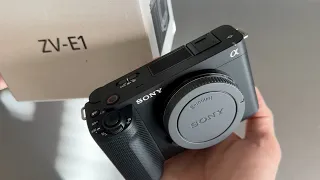 UNBOXING: Sony ZV-E1