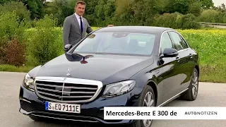 Mercedes-Benz E 300 de 2019: Plug-in-Hybrid mit Diesel im Review, Test, Fahrbericht