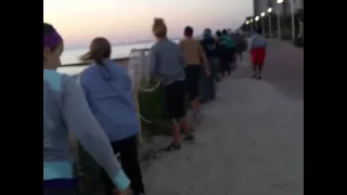Fitness Fun on the Beach Class at 5:30in the Morning