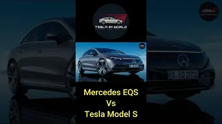 Mercedes EQS Vs Tesla Model S (Clear Winner) | Tesla EV World #Short