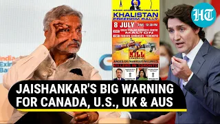 Jaishankar Warns India's "Partners" Over Canada Threat Posters; "Don't Give Space to Khalistan..."
