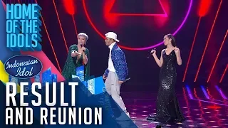 LYODRA X LEA SIMANJUNTAK X JFLOW - RESULT & REUNION - Indonesian Idol 2020