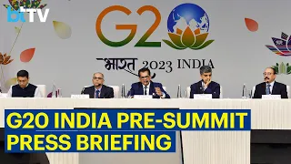 G20 Summit India: Pre-Summit Press Briefing By Arindam Bagchi | Amitabh Kant & Others