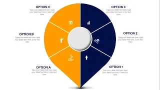 6 Step Modern Comparison template for PowerPoint