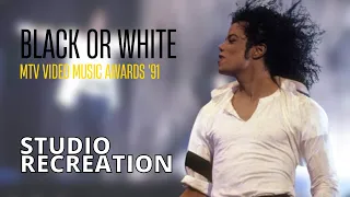 Michael Jackson - Black Or White (MTV VMA '91) | Studio Recreation