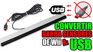 CONVIERTE TU BARRA SENSORA de WII en USB (emuladores / raspberry etc)