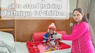 sit to stand Exercises for children #Dr.Shilpi gupta #exercise #CEREBRAL PALSY Lower limb exercises