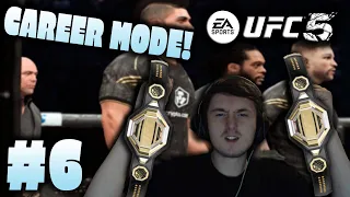 UFC 5 CAREER MODE - "DOUBLE CHAMP!" EP.6 w/Hazzahh