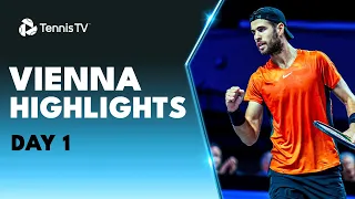 Zverev Takes On Ofner; Khachanov, Norrie & Lehecka All Feature | Vienna 2023 Highlights Day 1