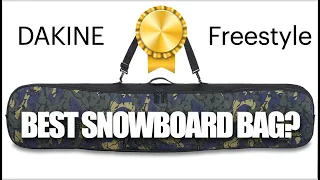 BEST SNOWBOARD BAG REVIEW- DAKINE FREESTYLE #SNOWBOARD #TRAVEL #SNOWBOARDING