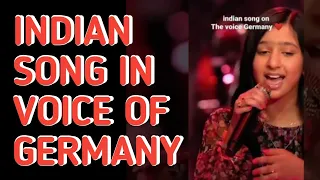 Indian song in Germany 🔥|| Voice of Germany #shorts #Mrphenomenal