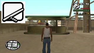 How to get the Nightstick in Vinewood at the beginning of the game - GTA San Andreas