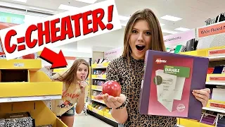 *VANESSA CHEATED* Buying School Supplies in Alphabetical Order |Taylor & Vanessa