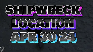 Shipwreck Location Today April 30 2024 GTA Online | GTA online daily shipwreck  location