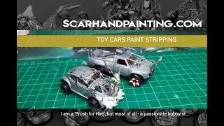 Scarhandpainting 0419 Tutorial Toy Cars Paint Stripping