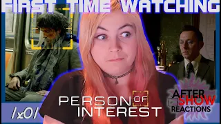 YOU ARE BEING WATCHED! - Person Of Interest 1x01 - "Pilot" Reaction