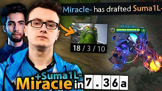 MIRACLE picks SUMAIL and absolutely STOMP their ENEMY with Tiny 7.36a