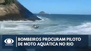 Homem desaparece após sofrer acidente com moto aquática no RJ