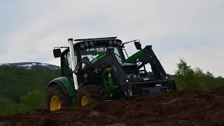 SPRING WORK! Ploughing 2019! John Deere in Northern Norway | Kverleland |