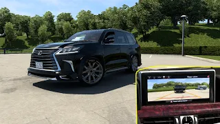 Lexus Lx 570  Super Sport with Reverse Camera - Euro Truck Simulator 2
