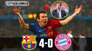 The Day Lionel Messi Destroyed Bayern Munich