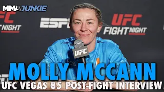 Molly McCann Revels in Victory After 'Hardest 14 Months of My Life' | UFC Fight Night 235
