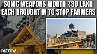 Latest News About Farmers Protest | In Cops' Arsenal Against Farmers, Barbed Wire, Now Sonic Weapons