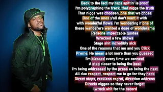 Torae - For The Record (Rhyme Scheme)