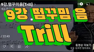 790-9강.떰꾸밈음(Trill)