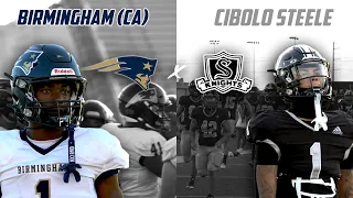 CALIFORNIA VS TEXAS  Birmingham (CA) vs Steele Knights | Texas High School Football #txhsfb