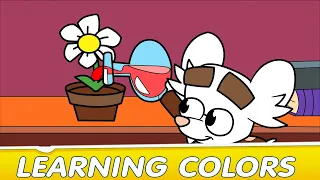 Learning colours with Om Nom: Super Noms: Giant Professor