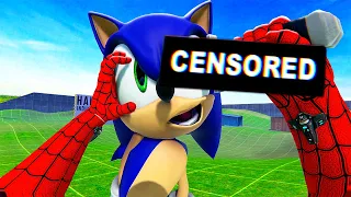 50 Ways to Kill SONIC in Virtual Reality - Bonelab VR Mods