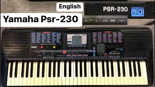Yamaha Psr-230 Keyboard ( Wilson’s music instruments 03371476660 )
