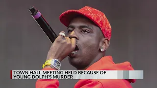 Town hall meeting held because of Young Dolph's murder