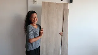 Olha o que eu fiz com portas de guarda roupa DIY ideias para decorar