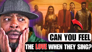 First Time Seeing Pentatonix - Can You Feel the Love Tonight REACTION