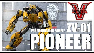Zeta Toys V Series ZV-01 PIONEER Sample Transformers Masterpiece Bumblebee Movie BUMBLEBEE
