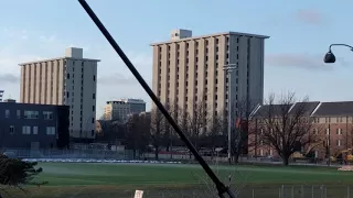 UNL Dorm Implosion